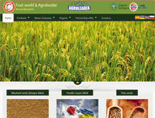 Tablet Screenshot of fruit-world.net
